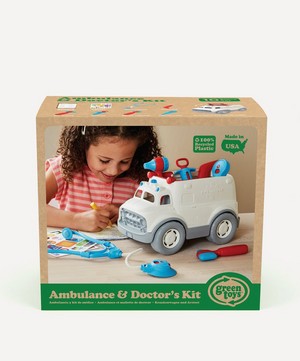 Green Toys - Ambulance and Doctor’s Kit Toy image number 4