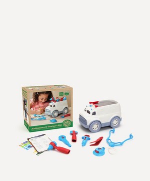 Green Toys - Ambulance and Doctor’s Kit Toy image number 2