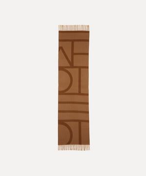 Toteme - Monogram Jacquard Wool Scarf image number 0