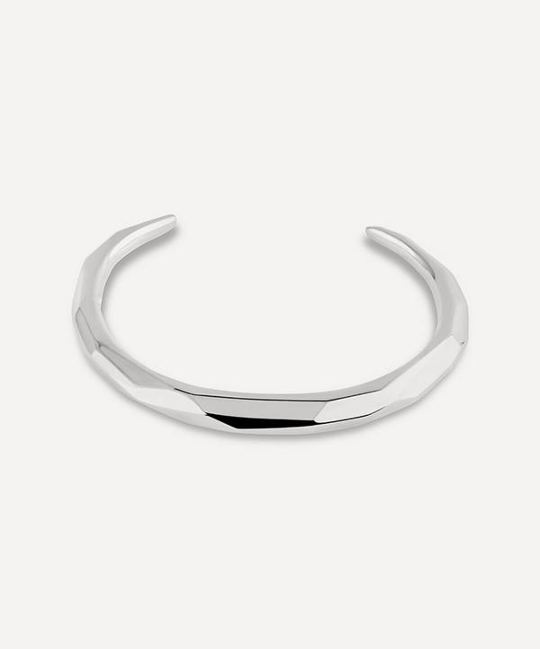 Dinny Hall - Sterling Silver Thalassa Faceted Cuff Bracelet image number null