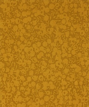 Liberty Fabrics - Mustard Wiltshire Shadow Lasenby Quilting Cotton image number 0