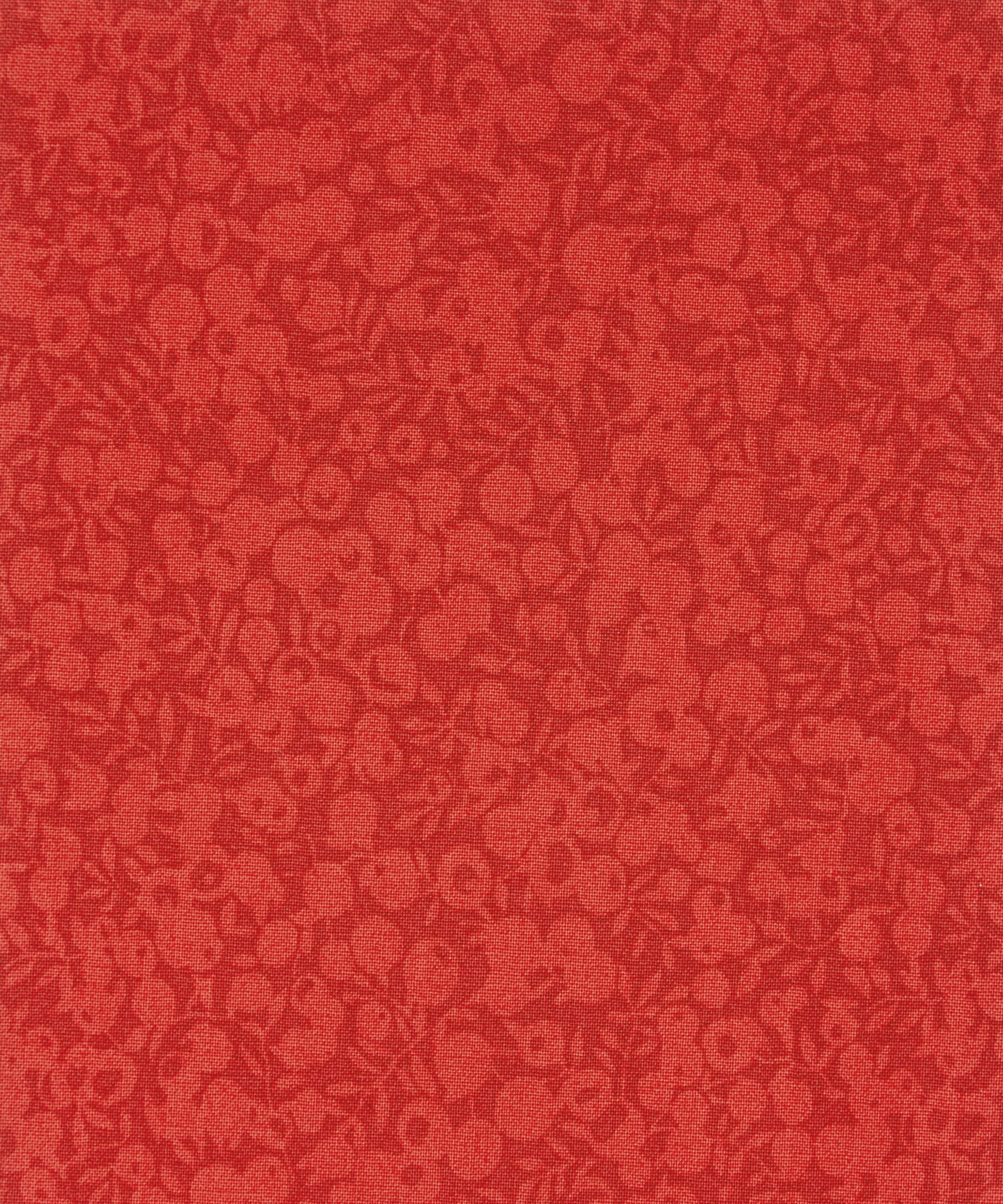 Liberty Fabrics - Watermelon Red Wiltshire Shadow Lasenby Quilting Cotton image number 0