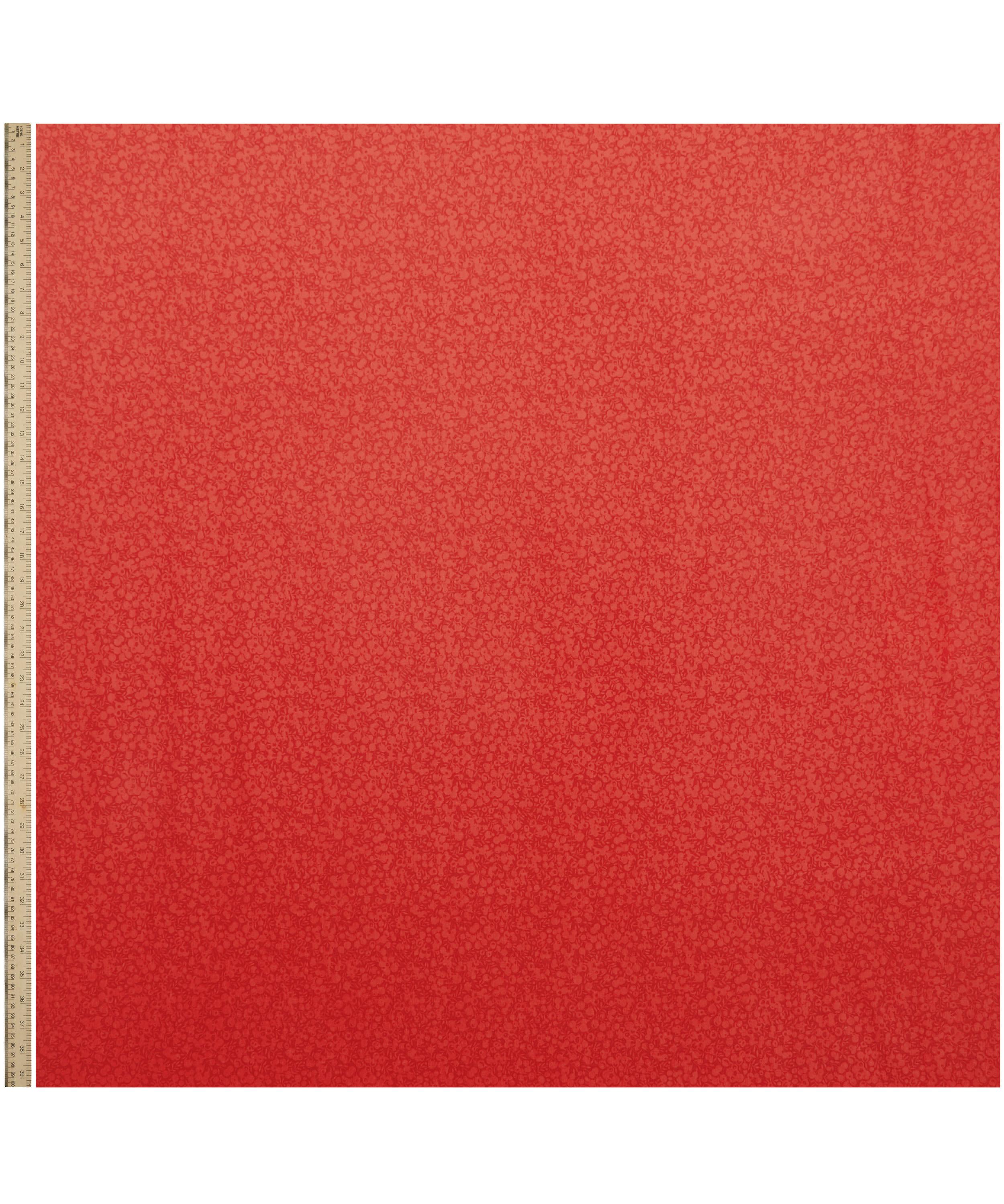 Liberty Fabrics - Watermelon Red Wiltshire Shadow Lasenby Quilting Cotton image number 1