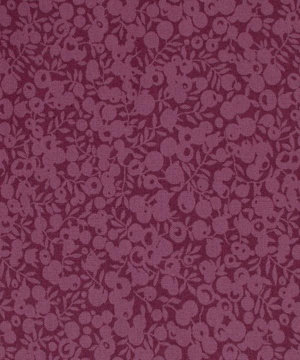 Liberty Fabrics - Blackcurrent Wiltshire Shadow Lasenby Quilting Cotton image number null