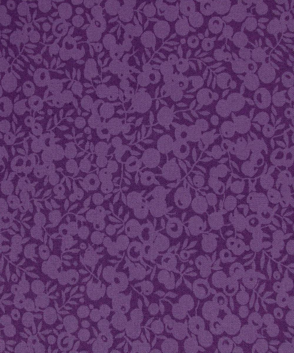 Liberty Fabrics - Blackberry Wiltshire Shadow Lasenby Quilting Cotton