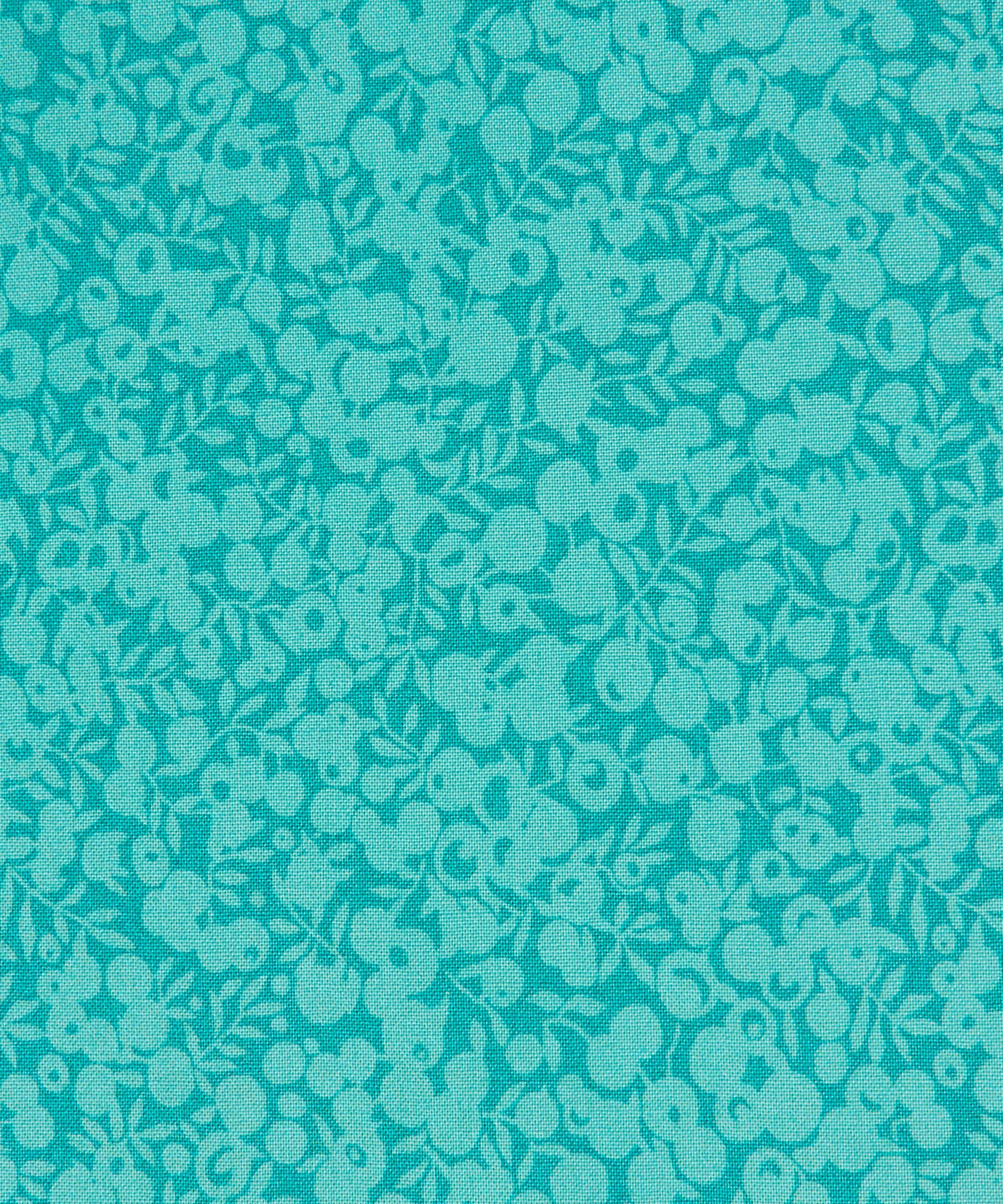 Liberty Fabrics - Pool Blue Wiltshire Shadow Lasenby Quilting Cotton image number 0