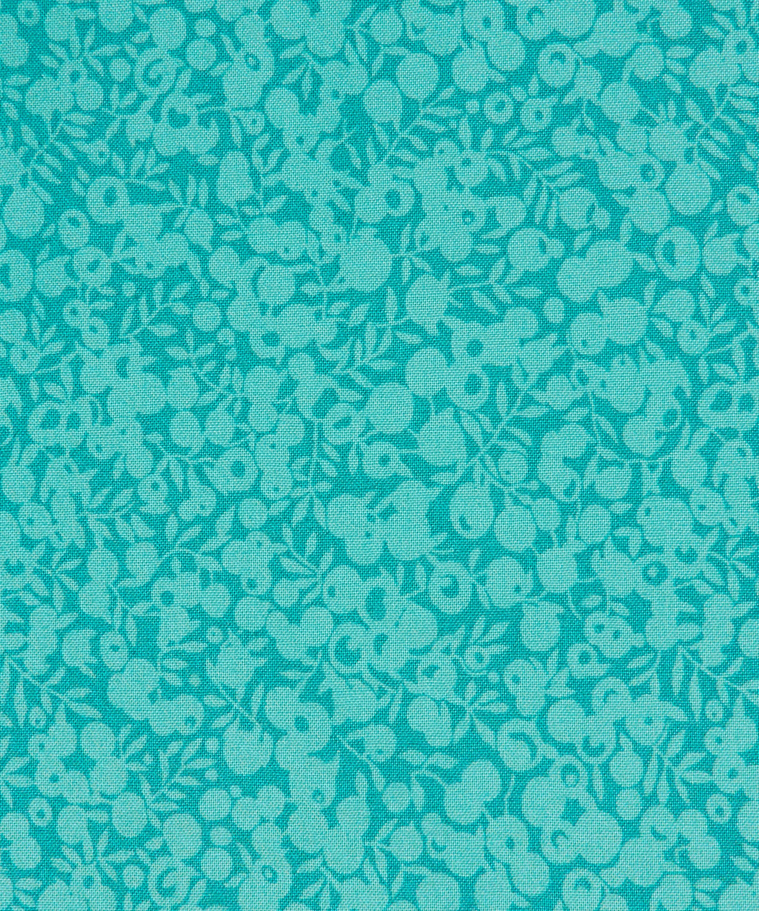 Liberty Fabrics - Pool Blue Wiltshire Shadow Lasenby Quilting Cotton image number 0