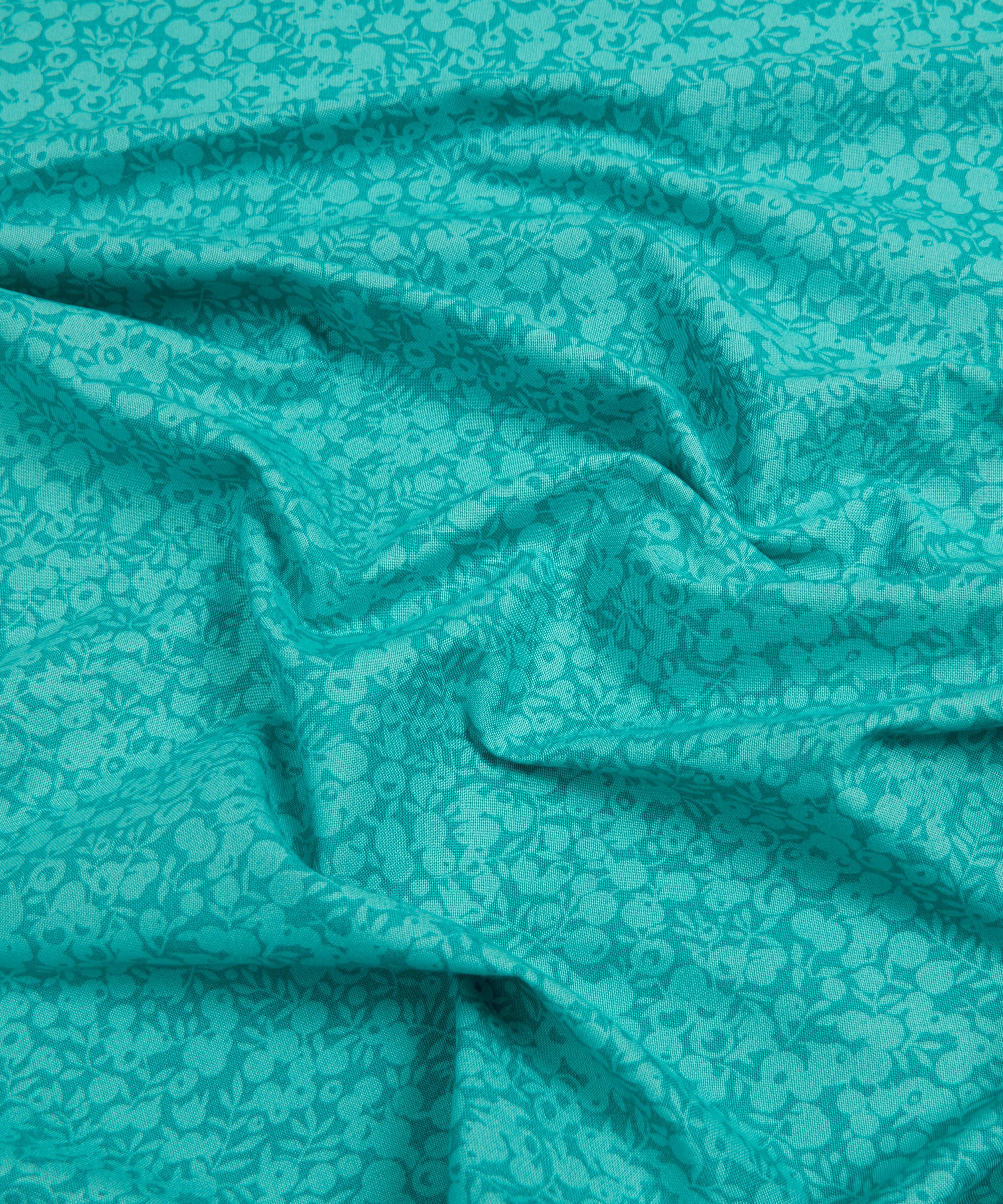 Liberty Fabrics - Pool Blue Wiltshire Shadow Lasenby Quilting Cotton image number 3