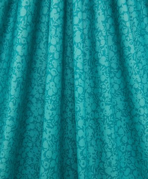 Liberty Fabrics - Turquoise Wiltshire Shadow Lasenby Quilting Cotton image number 2