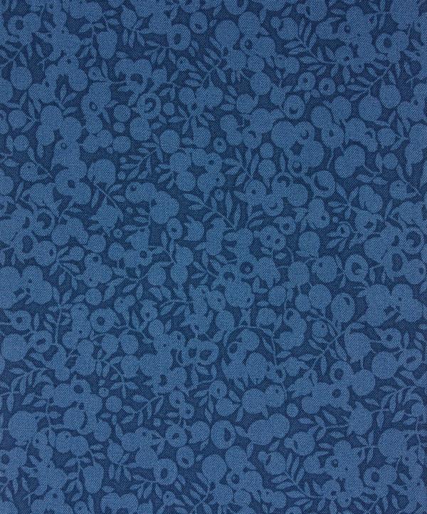 Liberty Fabrics - Nautical Blue Wiltshire Shadow Lasenby Quilting Cotton image number null