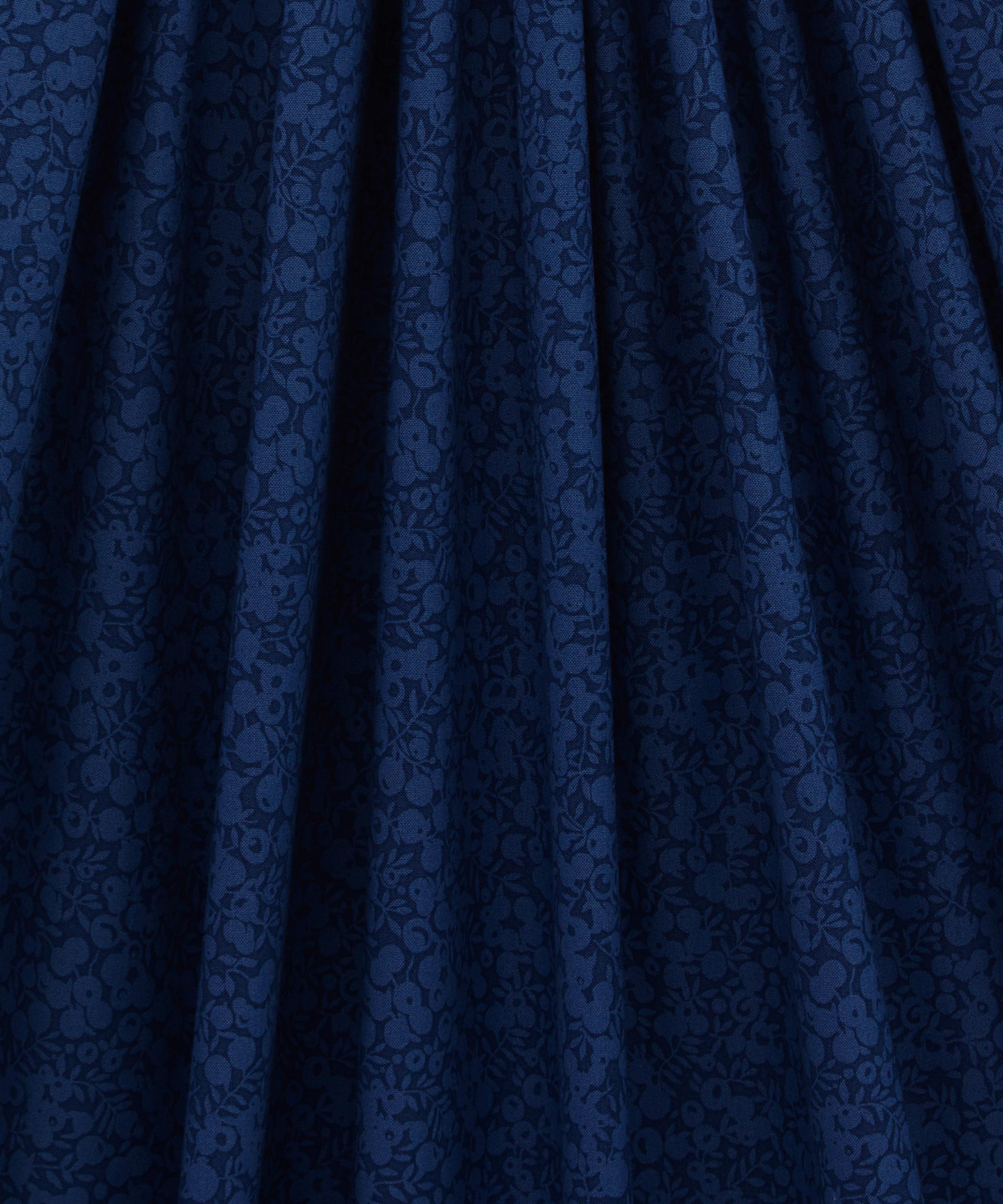 Liberty Fabrics - Royal Blue Wiltshire Shadow Lasenby Quilting Cotton image number 2