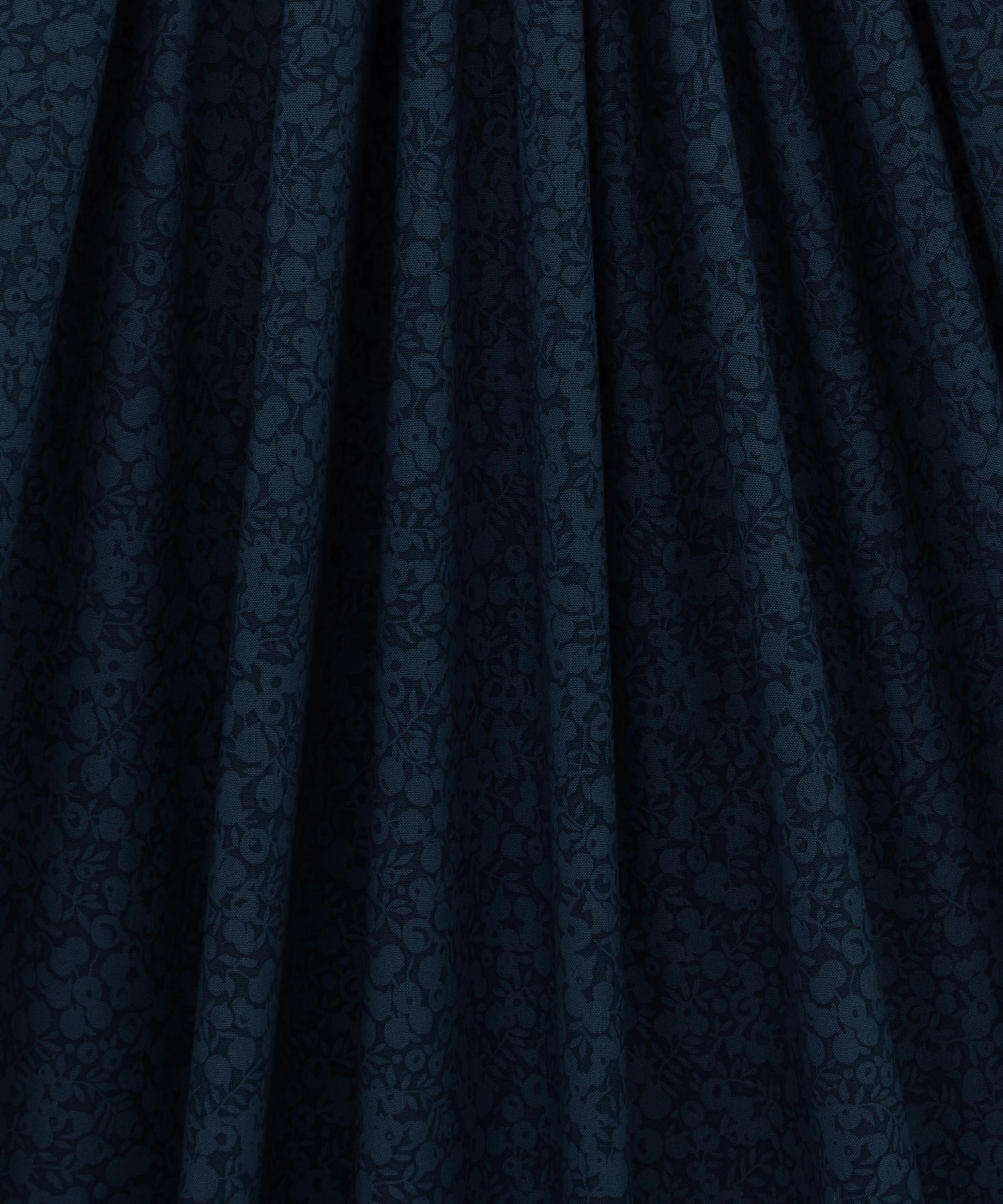 Liberty Fabrics - Navy Blue Wiltshire Shadow Lasenby Quilting Cotton image number 2