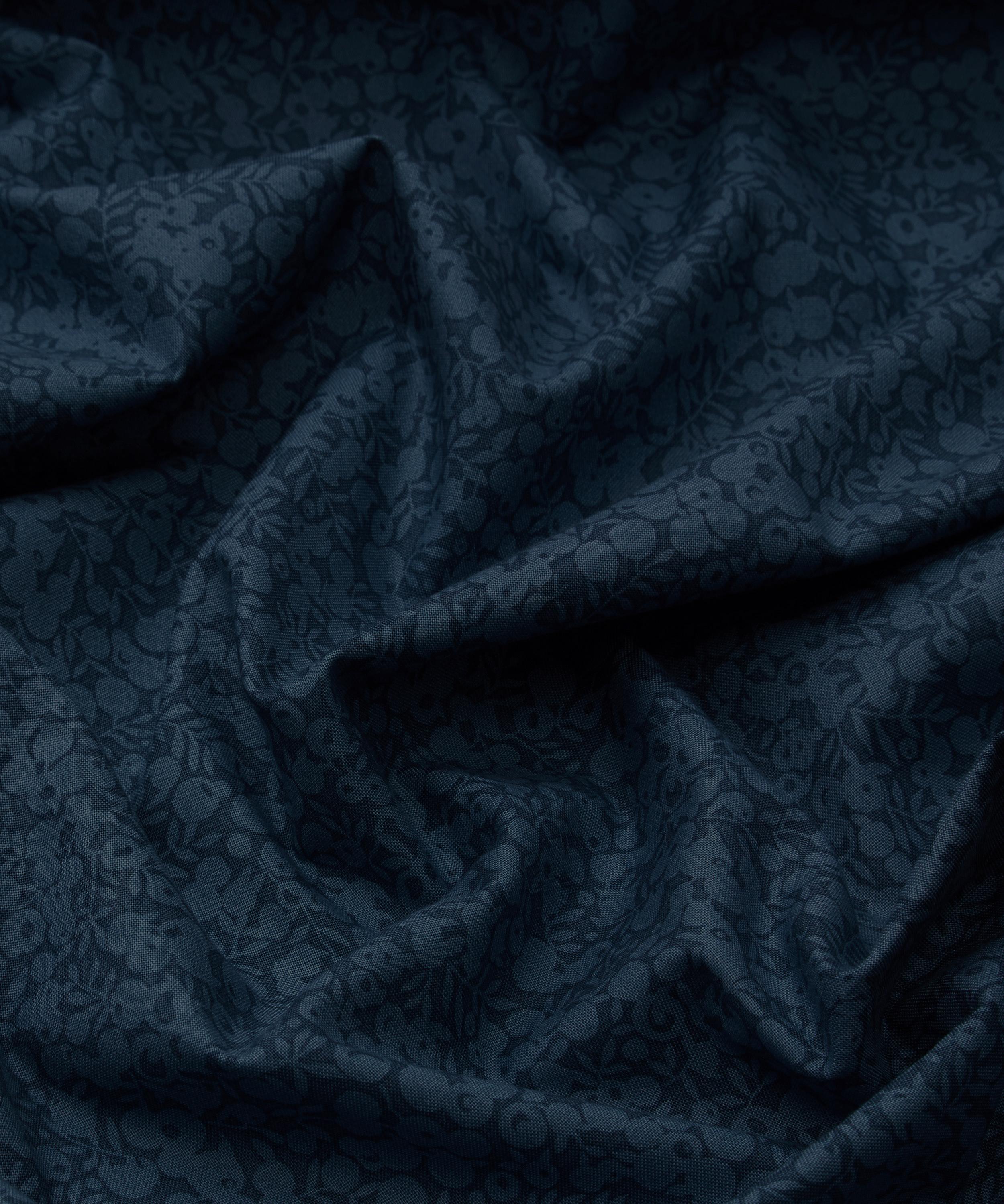 Liberty Fabrics - Navy Blue Wiltshire Shadow Lasenby Quilting Cotton image number 3