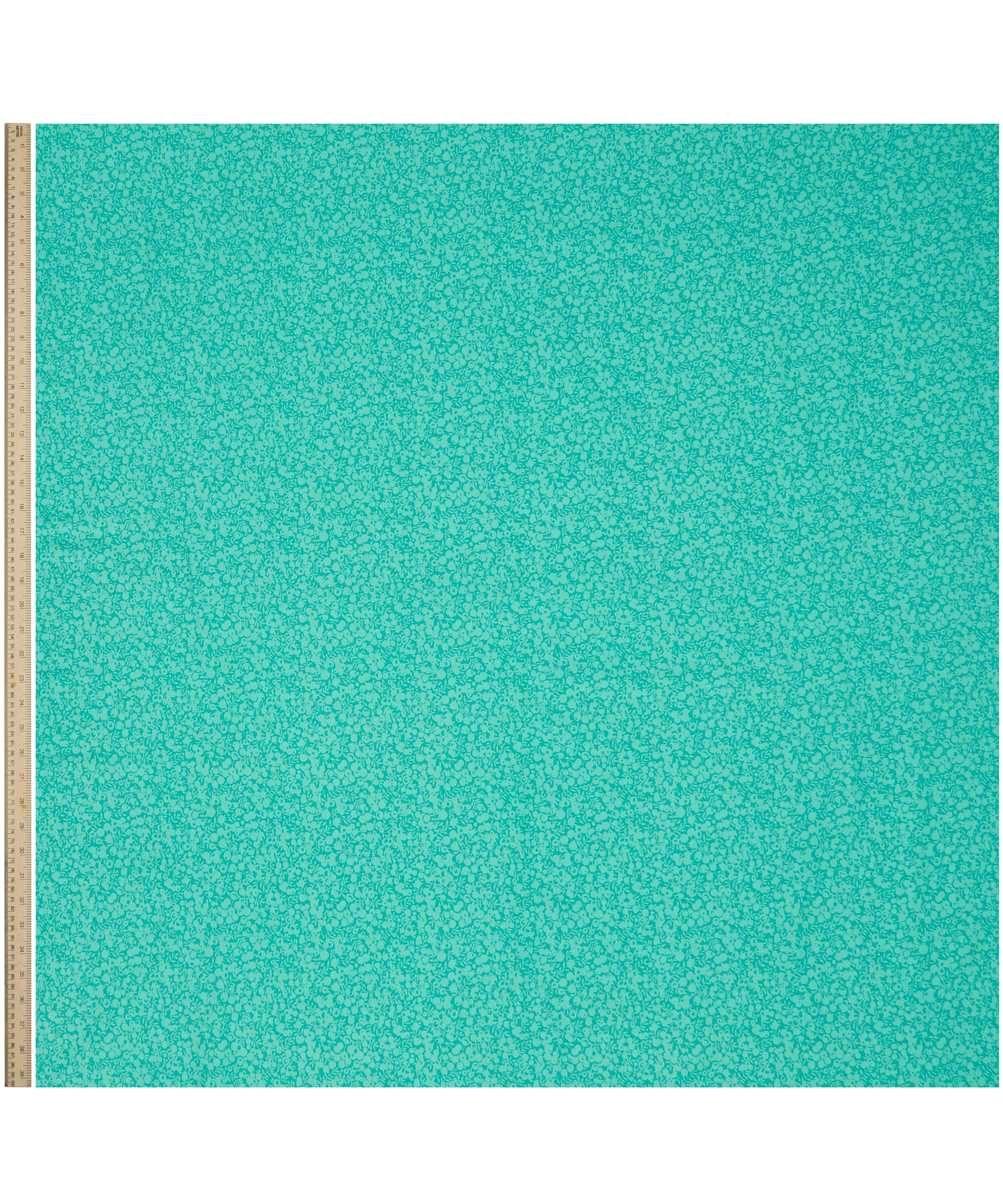 Liberty Fabrics - Aquamarine Wiltshire Shadow Lasenby Quilting Cotton image number 1