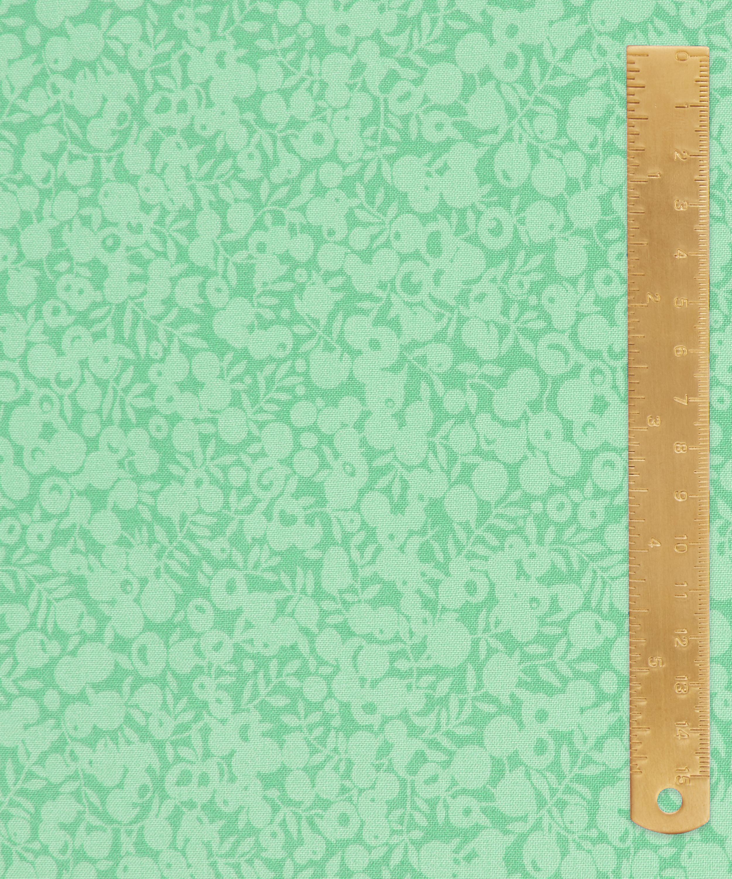 Liberty Fabrics - Mint Wiltshire Shadow Lasenby Quilting Cotton image number 4