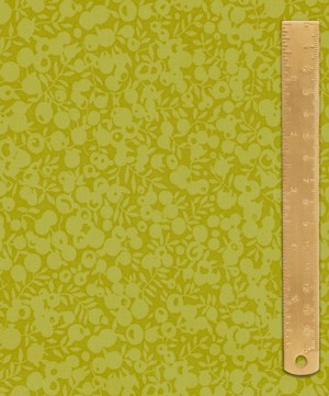 Liberty Fabrics - Chartreuse Wiltshire Shadow Lasenby Quilting Cotton image number 4