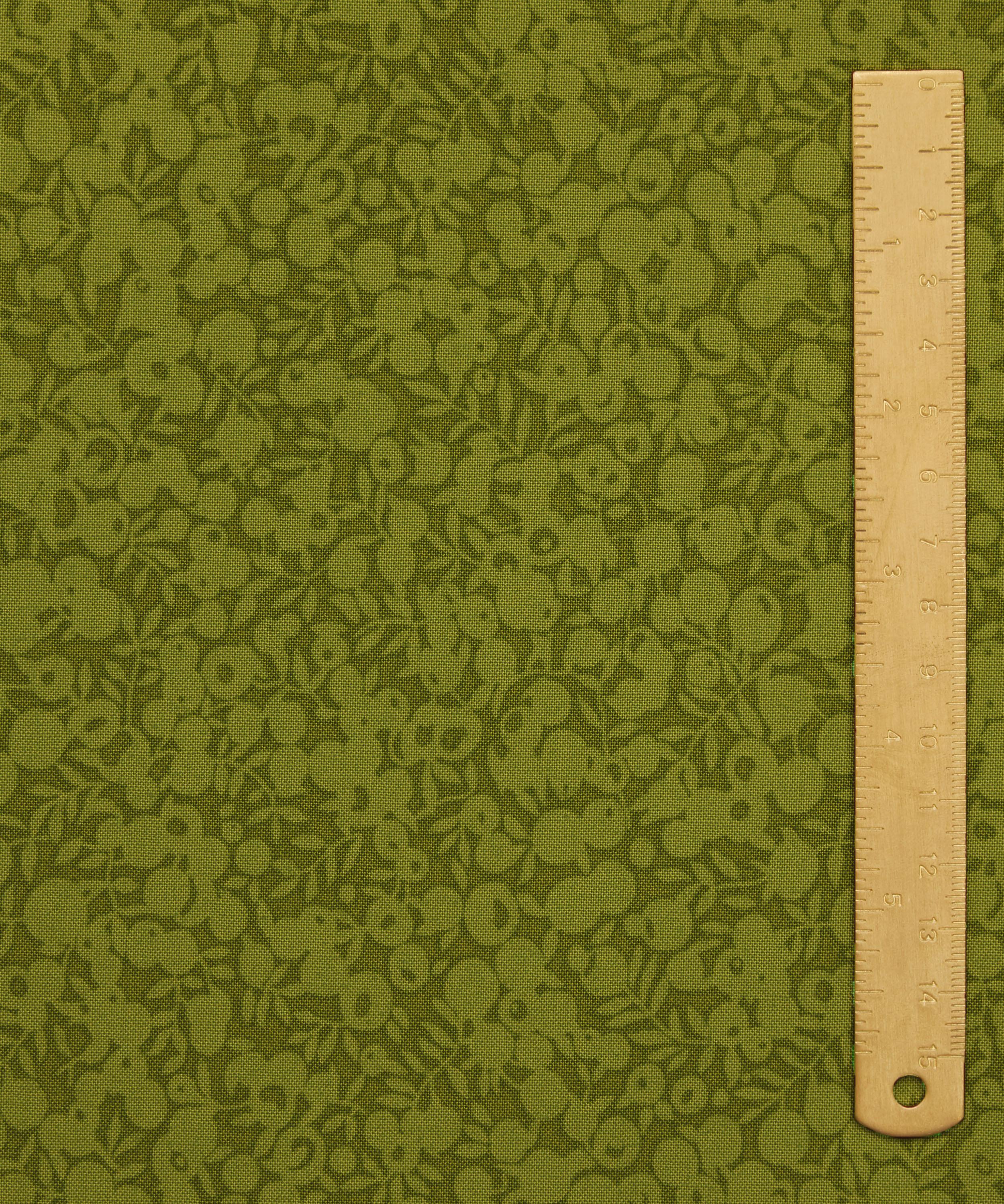 Liberty Fabrics - Olive Wiltshire Shadow Lasenby Quilting Cotton image number 4