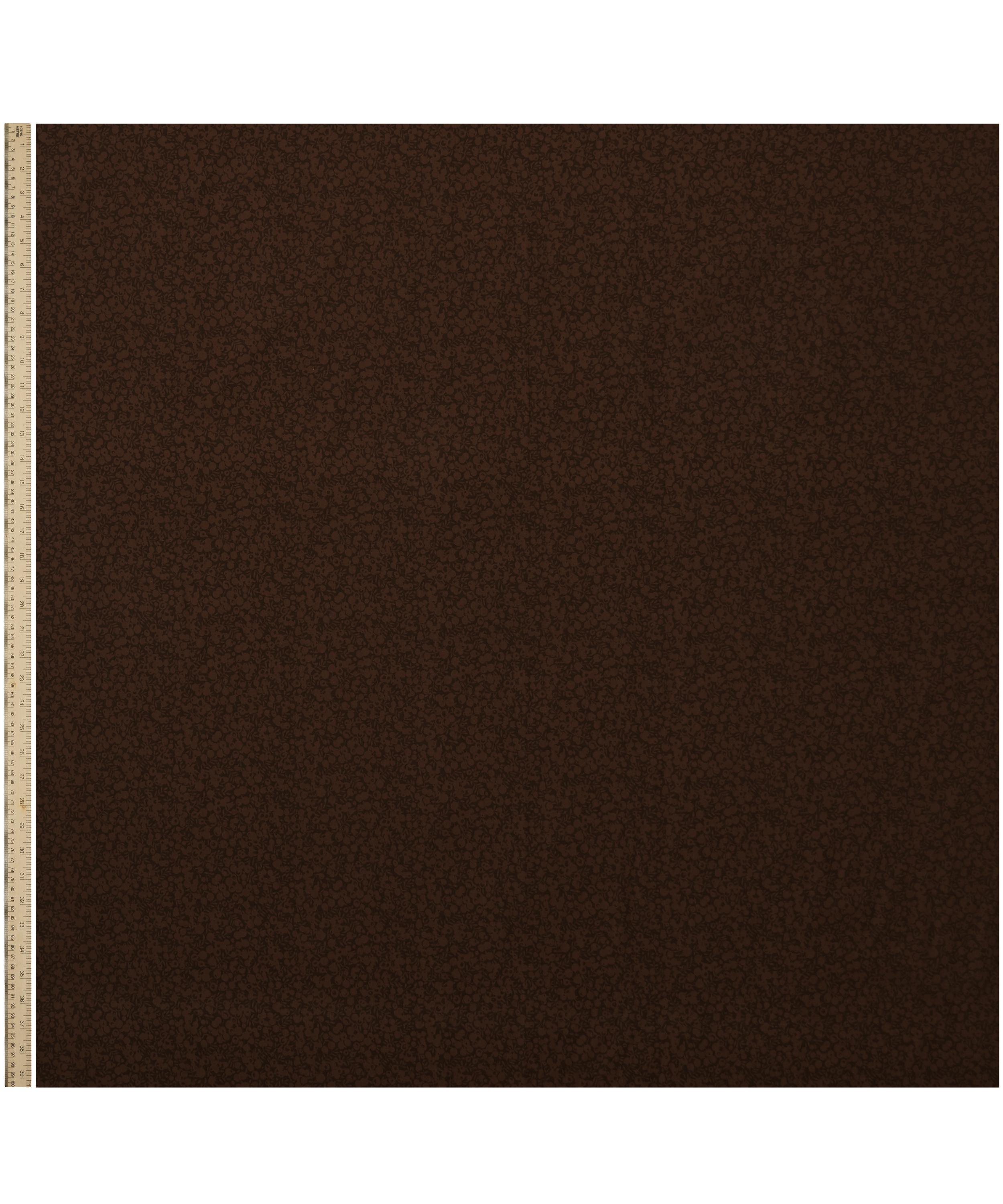Liberty Fabrics - Chestnut Wiltshire Shadow Lasenby Quilting Cotton image number 1
