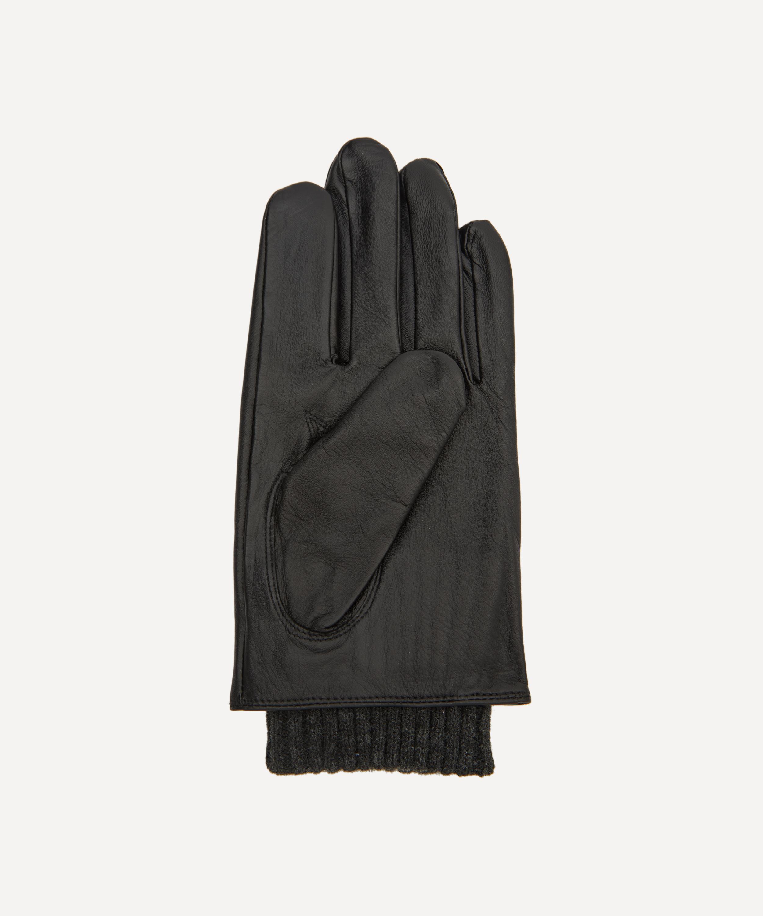 Dents - Buxton Touchscreen Leather Knitted Cuff Gloves image number 1