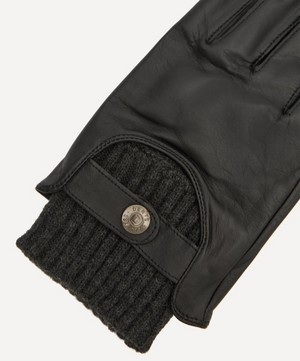 Dents - Buxton Touchscreen Leather Knitted Cuff Gloves image number 2