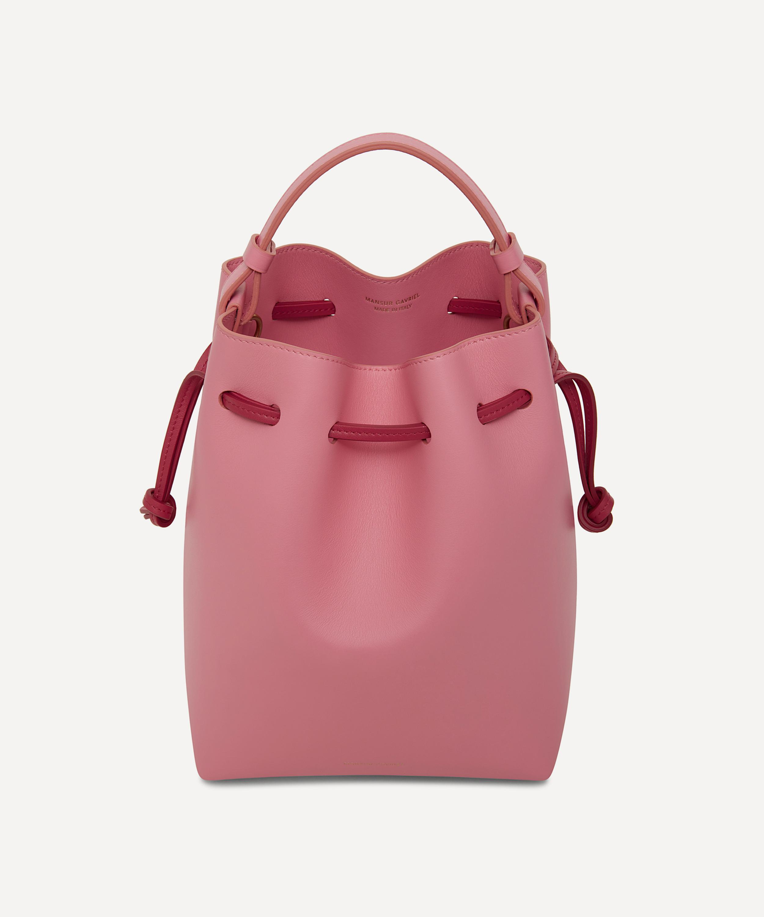 Mansur Gavriel Apple Leather Bucket Bag Review With Photos