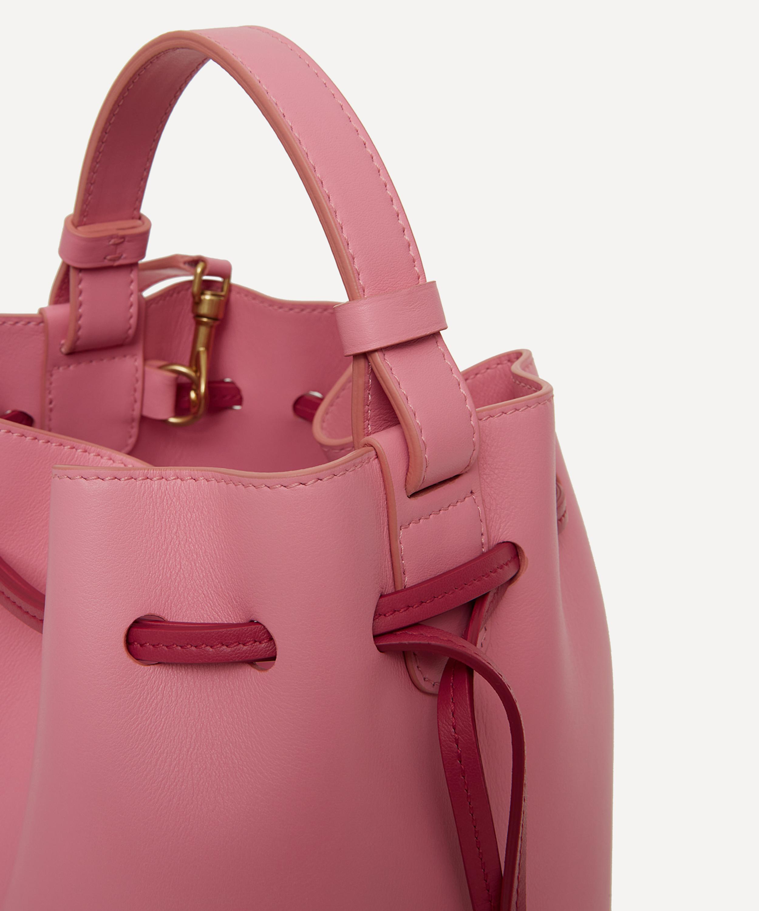 Mansur Gavriel Mini Mini Bucket Bag in Pink