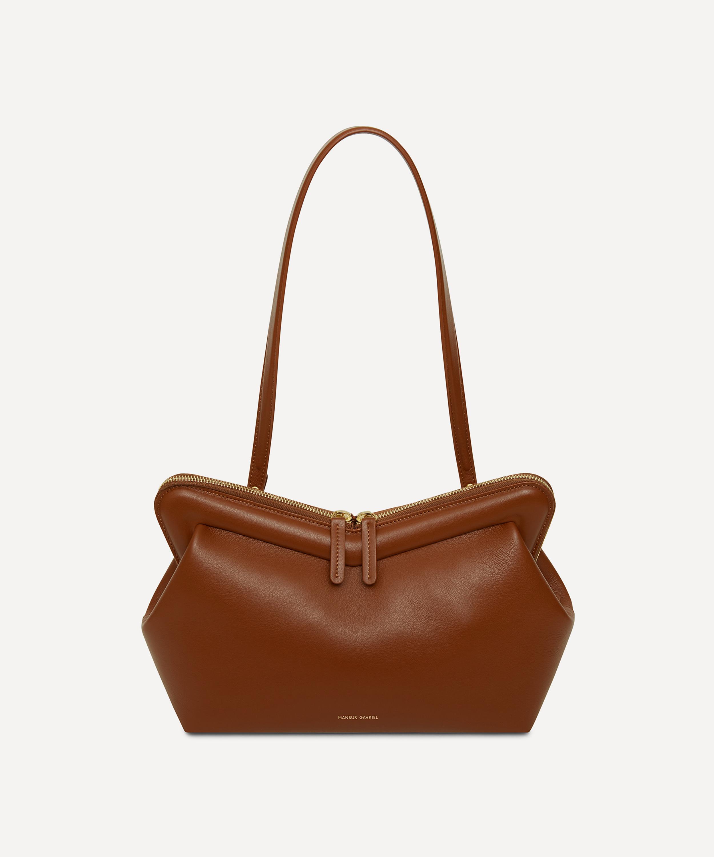 Mansur Gavriel - Leather M Frame Shoulder Bag image number 0