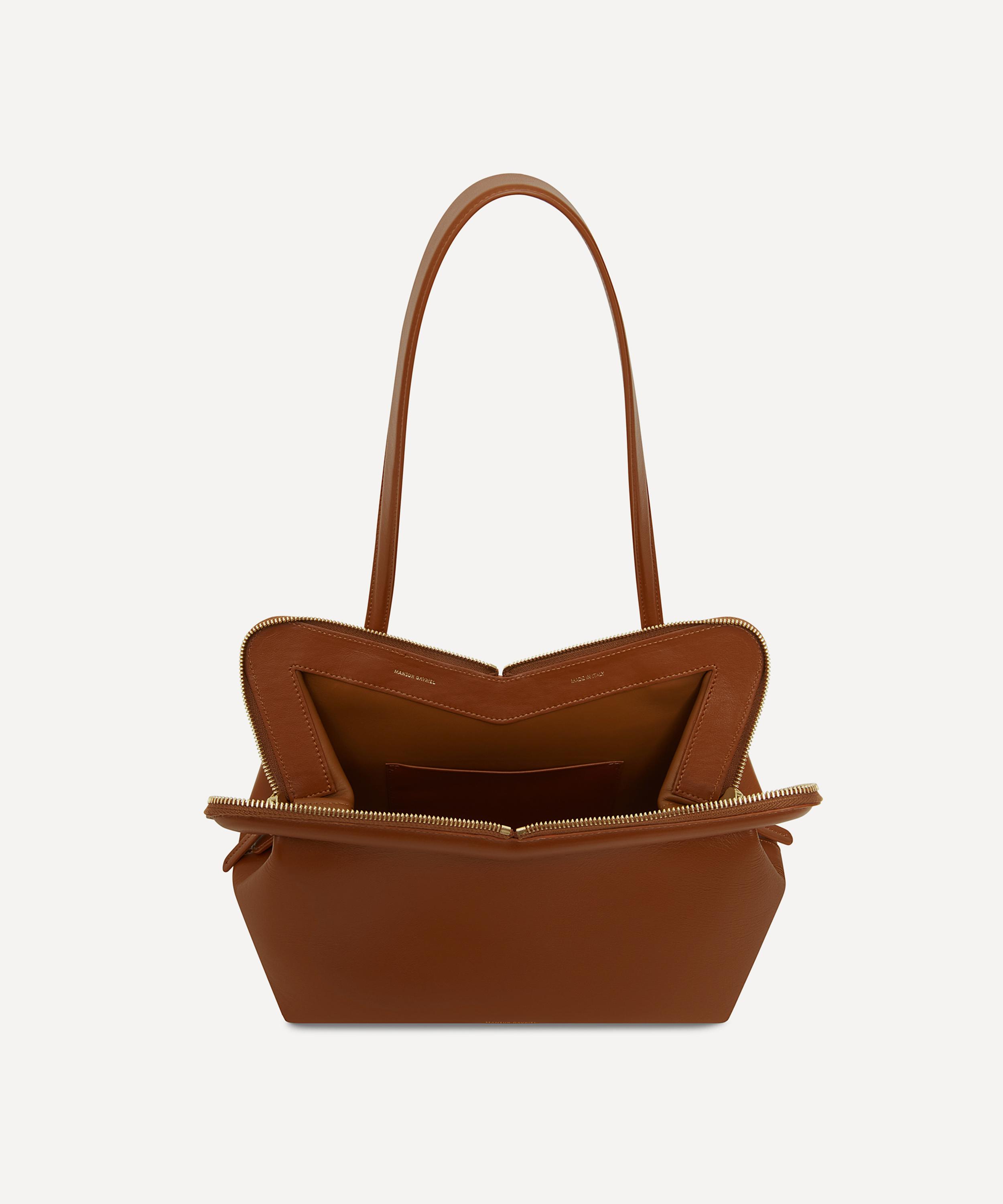 Mansur Gavriel - Leather M Frame Shoulder Bag image number 2