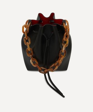 Mansur Gavriel - Leather Twist Mini Bucket Bag image number 3