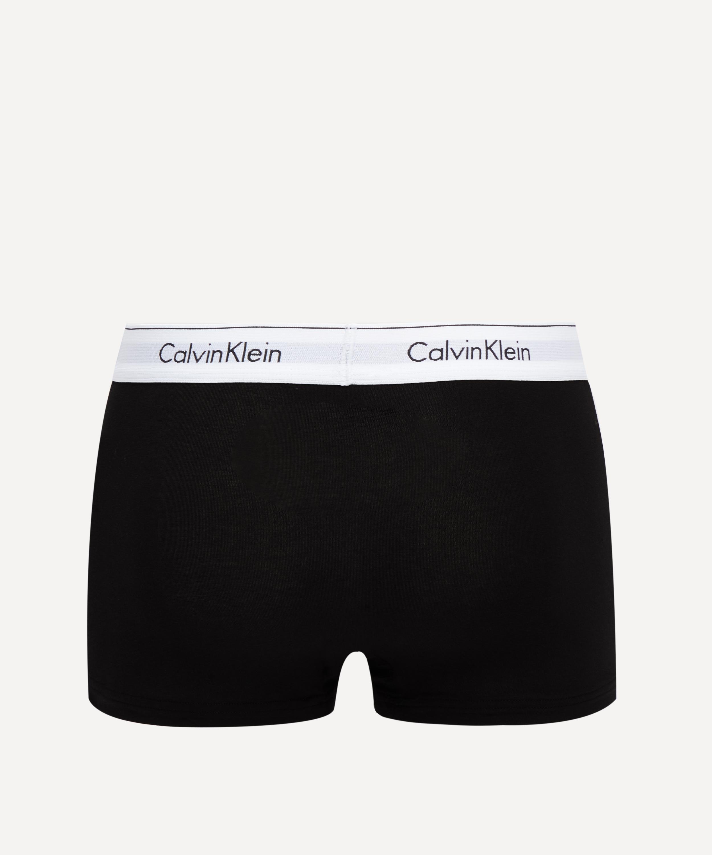 Buy Calvin Klein men 2 pk modern cotton stretch trunks white Online