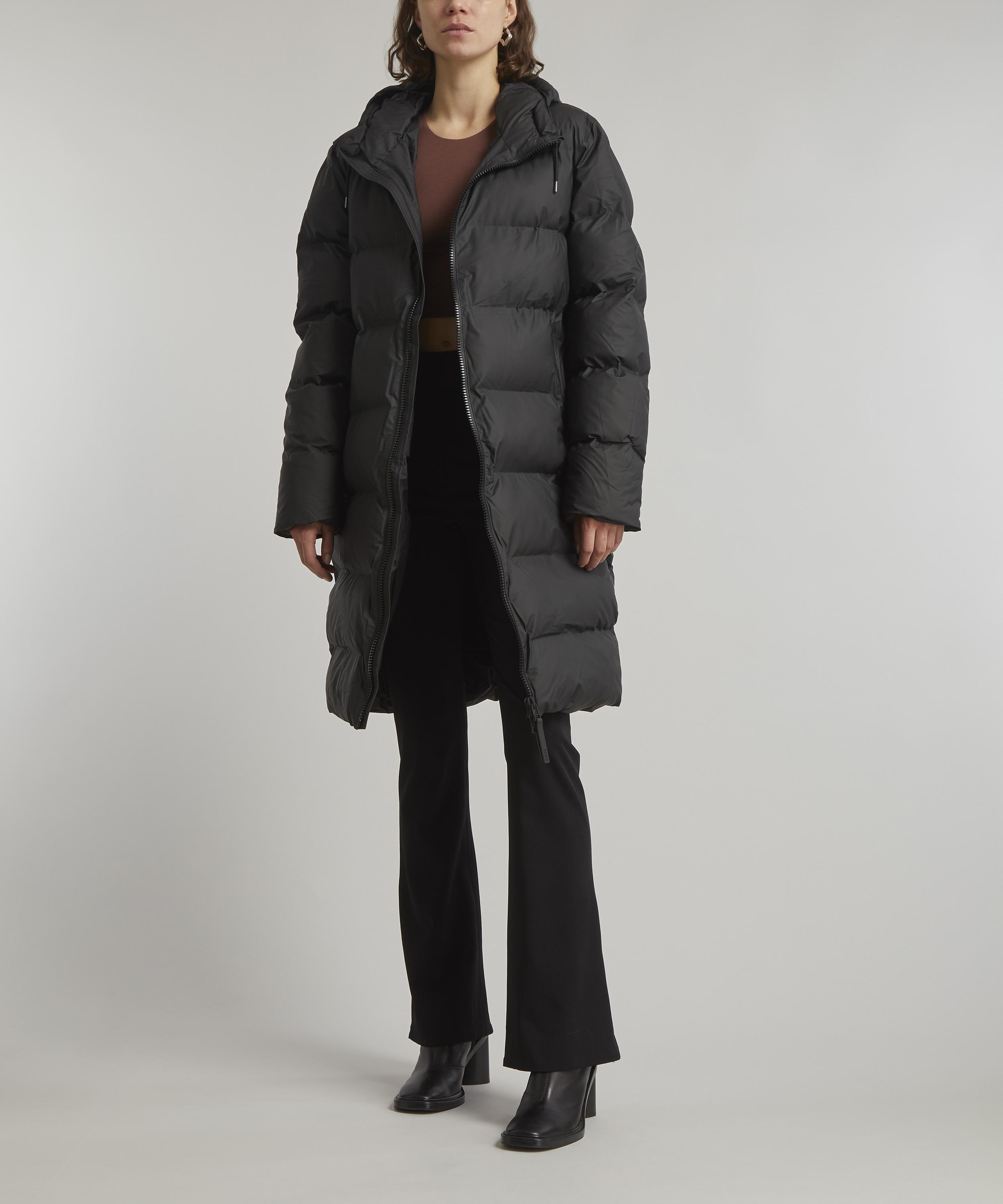 Rains long cheap puffer jacket sale