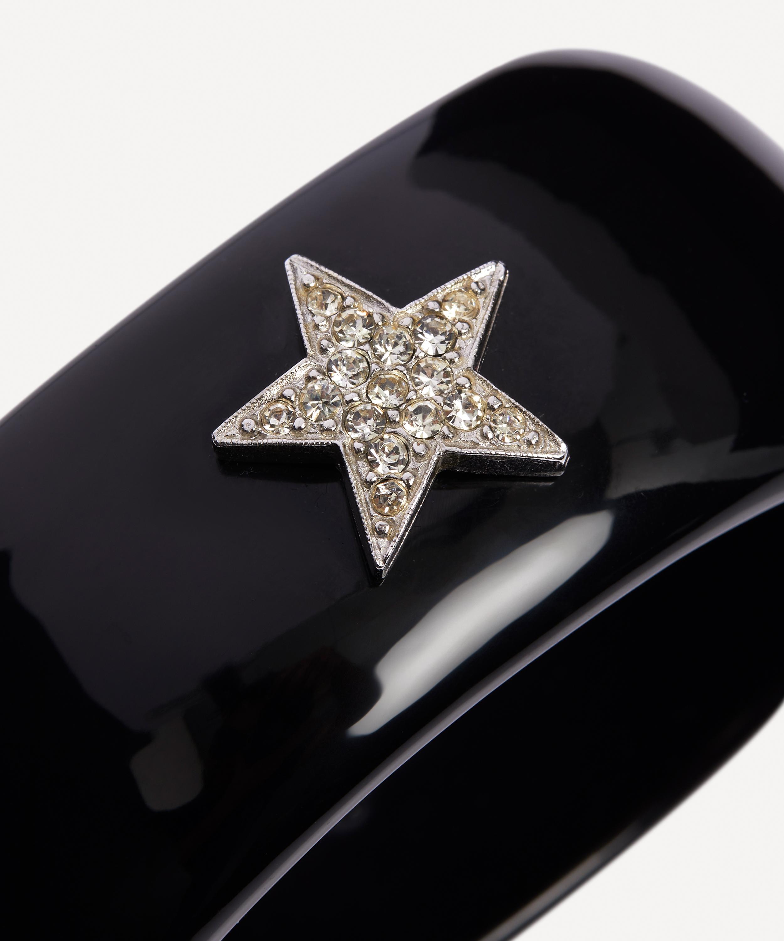 Star + Crystal Cuff Bracelet