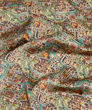 Liberty Fabrics - Pattern Map Silk Satin image number 3