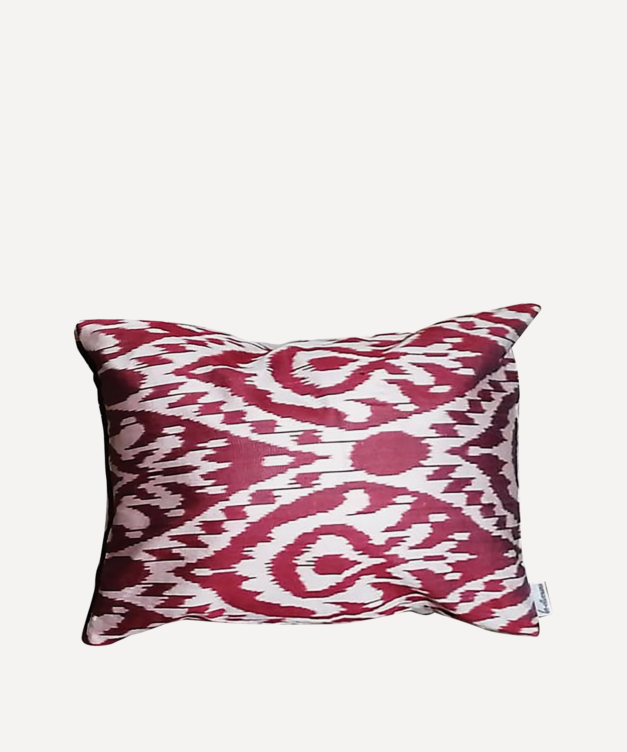 Les Ottomans - Silk Ikat Cushion image number 0