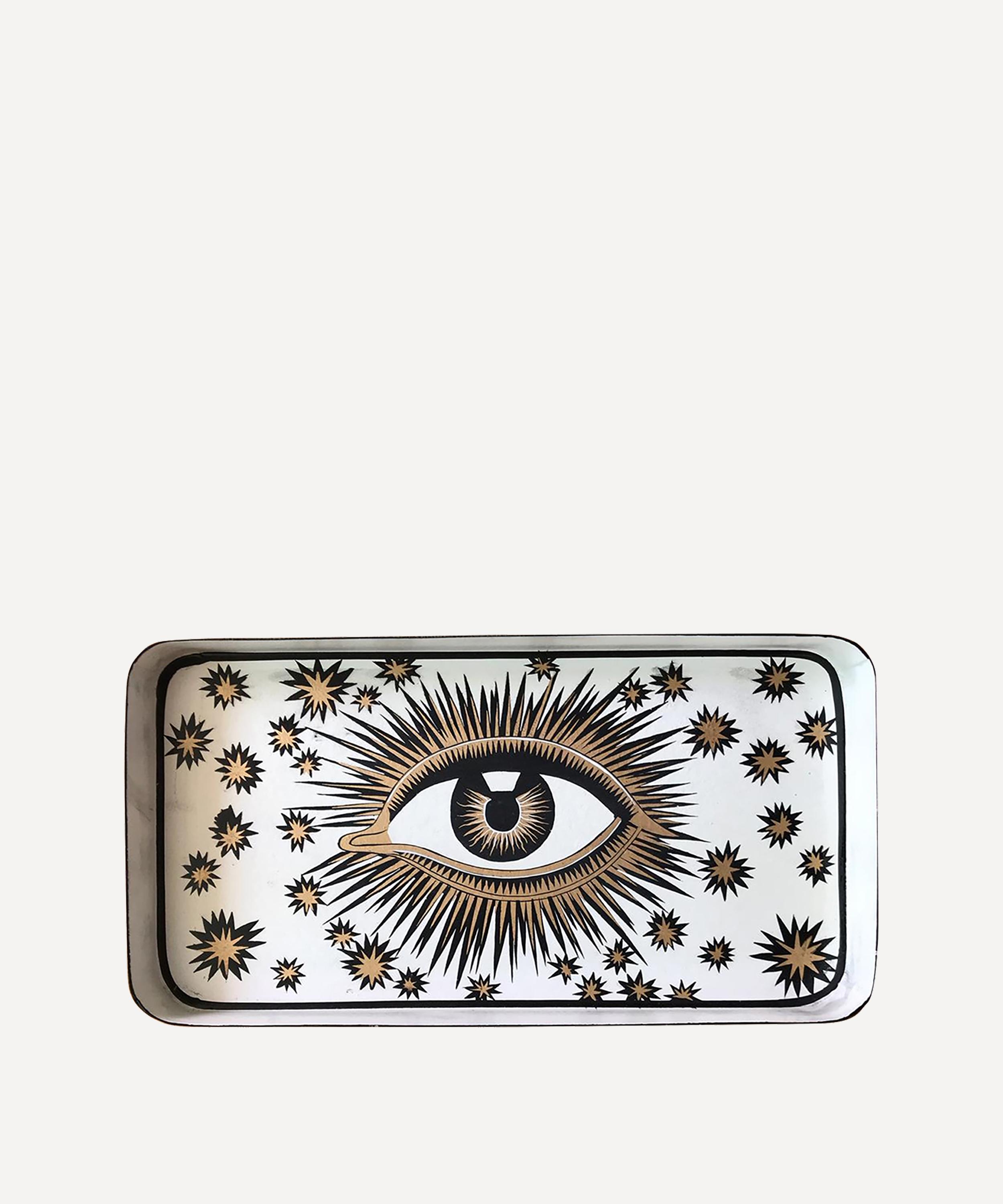 Les Ottomans - Iron Hand-Painted Eye Tray image number 0