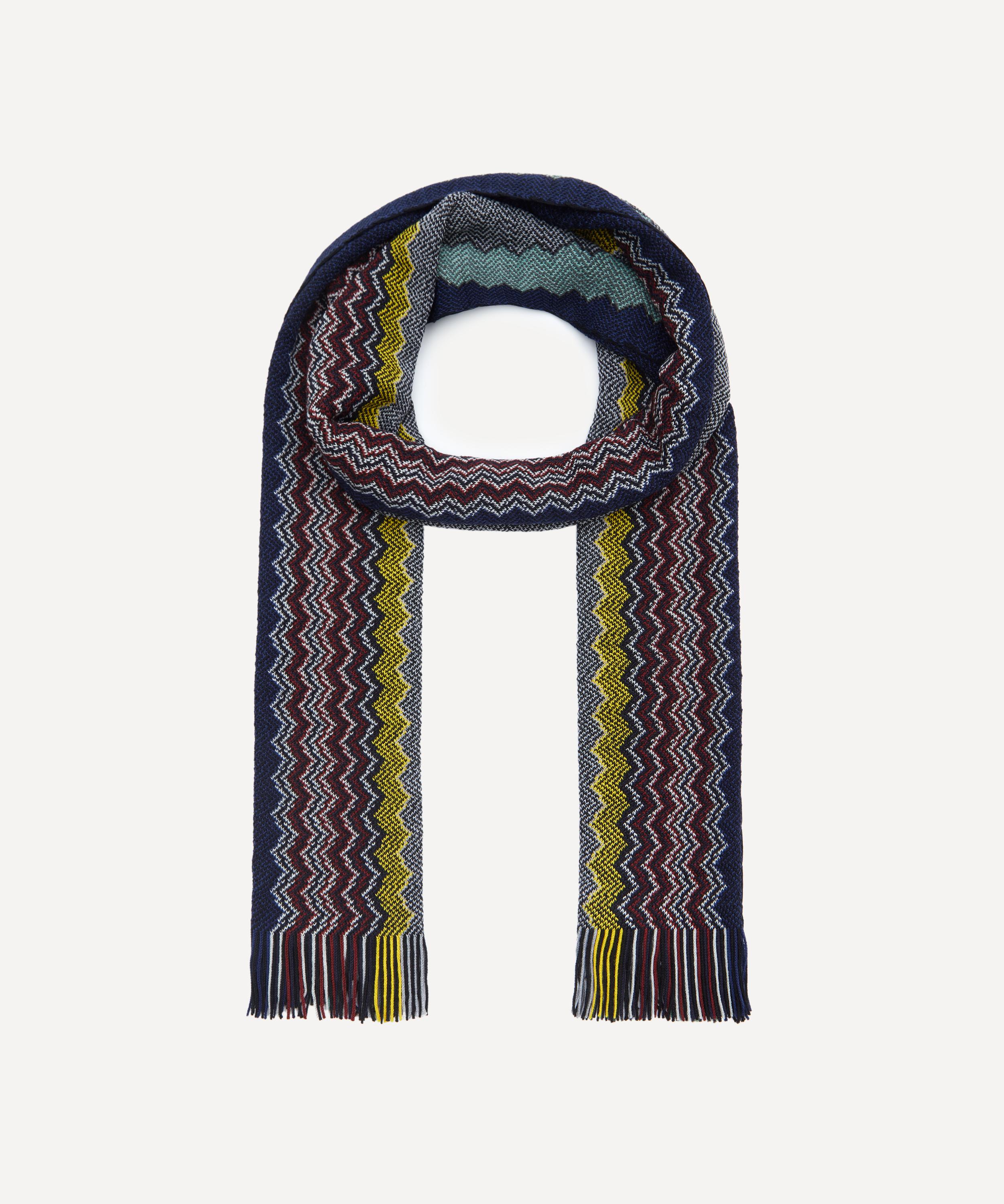 Missoni Multicoloured Zig-Zag Scarf | Liberty
