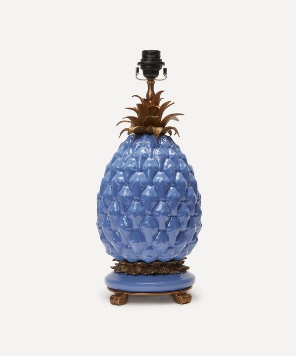 House of Hackney - Ananas Pineapple Lampstand Cornflower Blue image number null