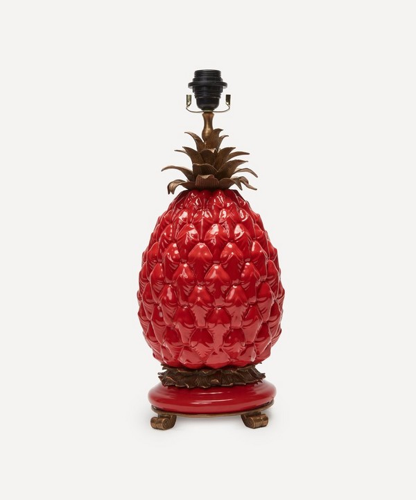 House of Hackney - Ananas Pineapple Lampstand Cinnabar image number null