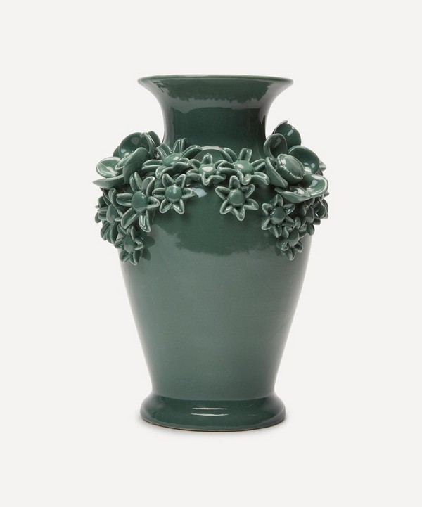 House of Hackney - Flora Fantasia Vase Emerald image number null