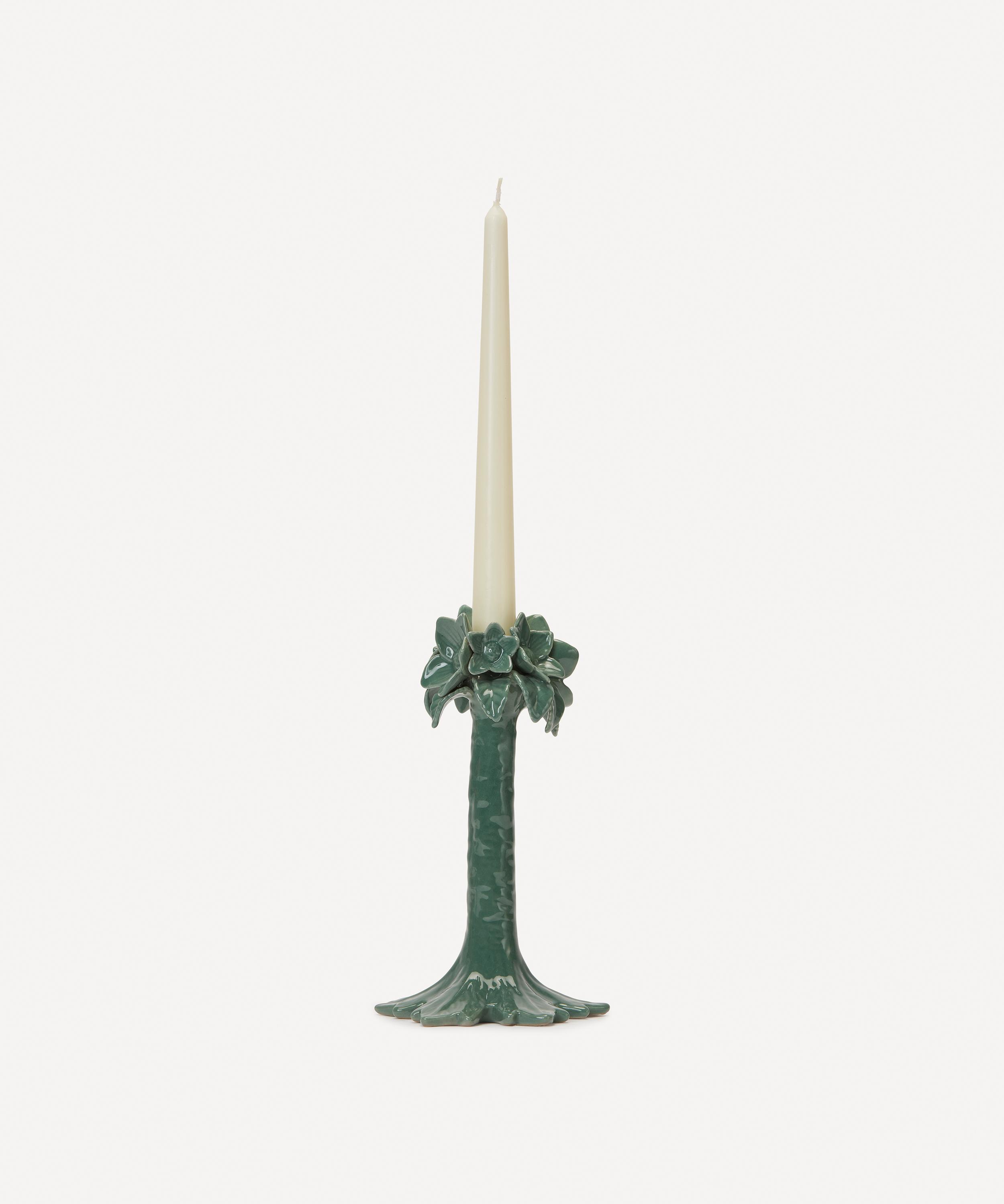 House of Hackney - Flora Fantasia Candlestick Emerald image number 1