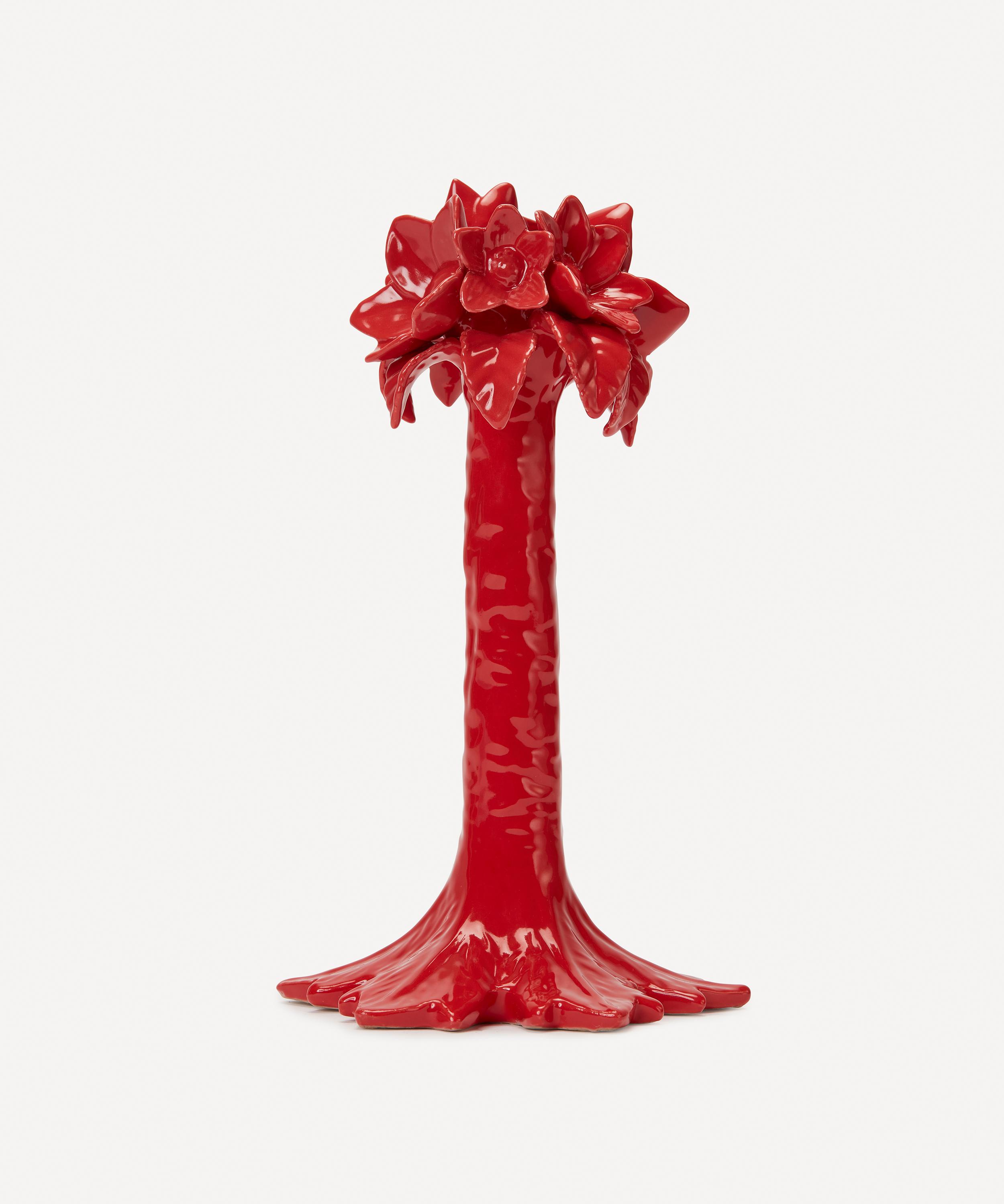 House of Hackney - Flora Fantasia Candlestick Cinnabar image number 0
