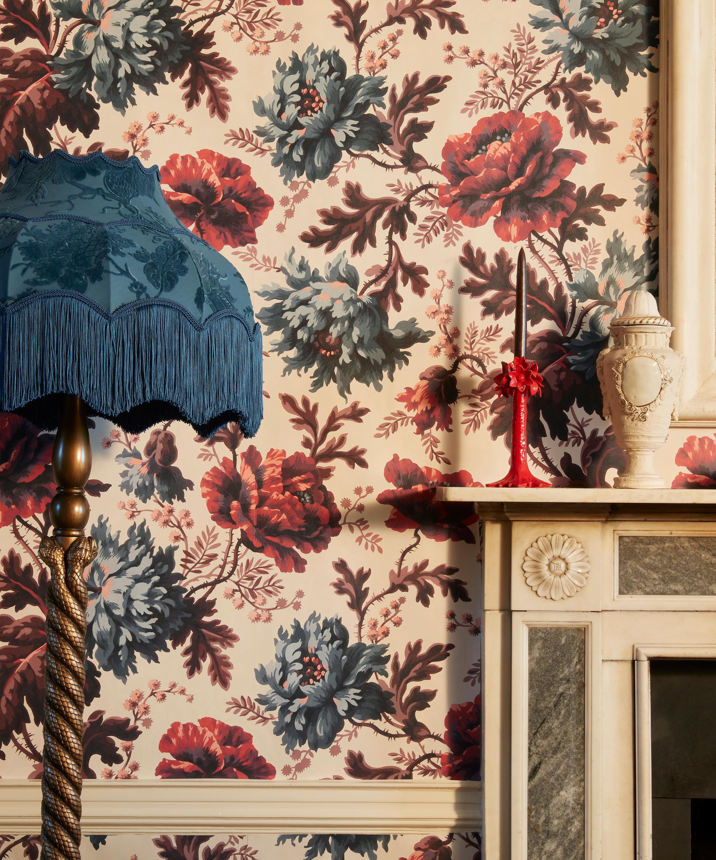 House of Hackney - Flora Fantasia Candlestick Cinnabar image number 3