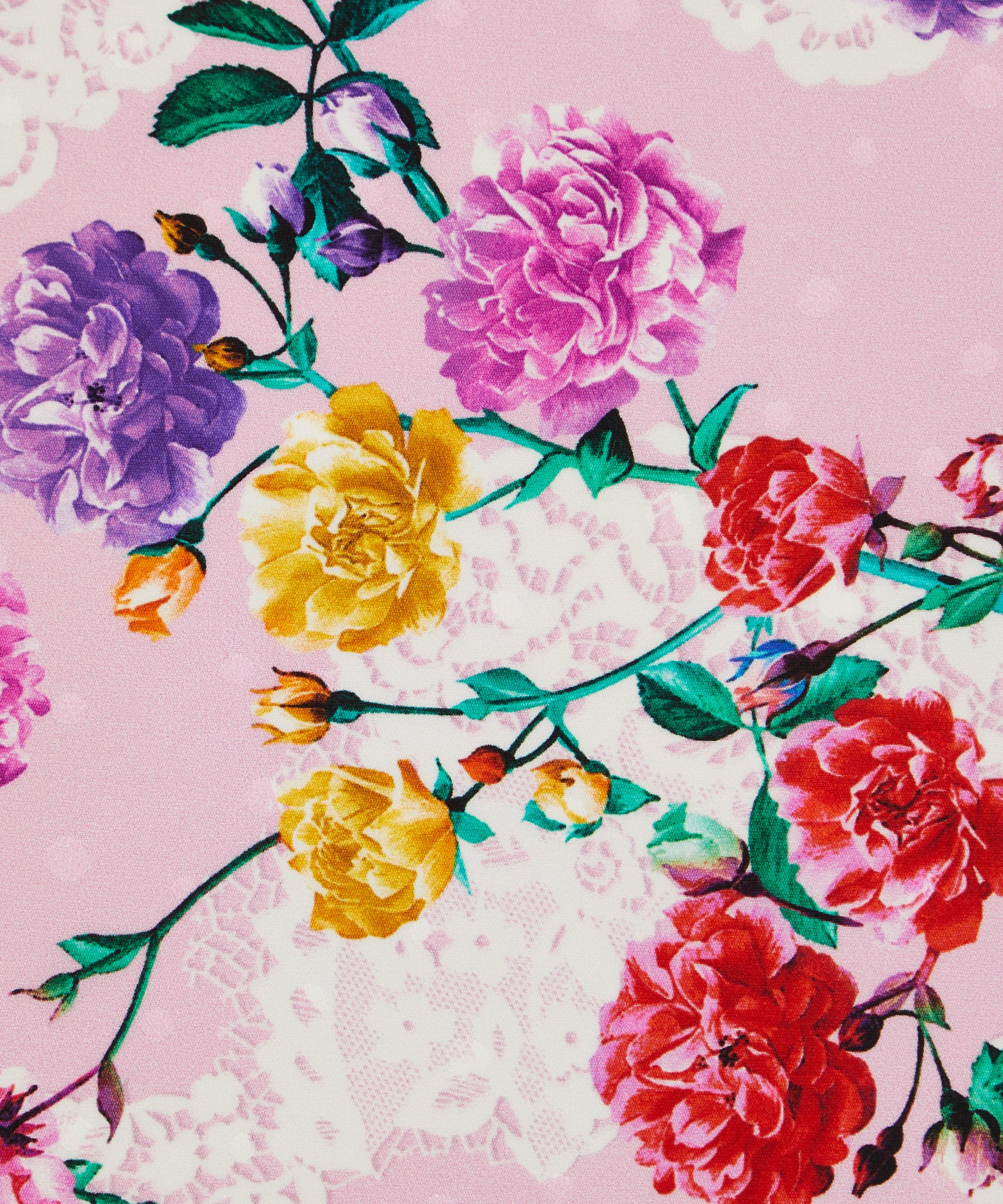 Ungaro - Large Rose Silk Jacquard