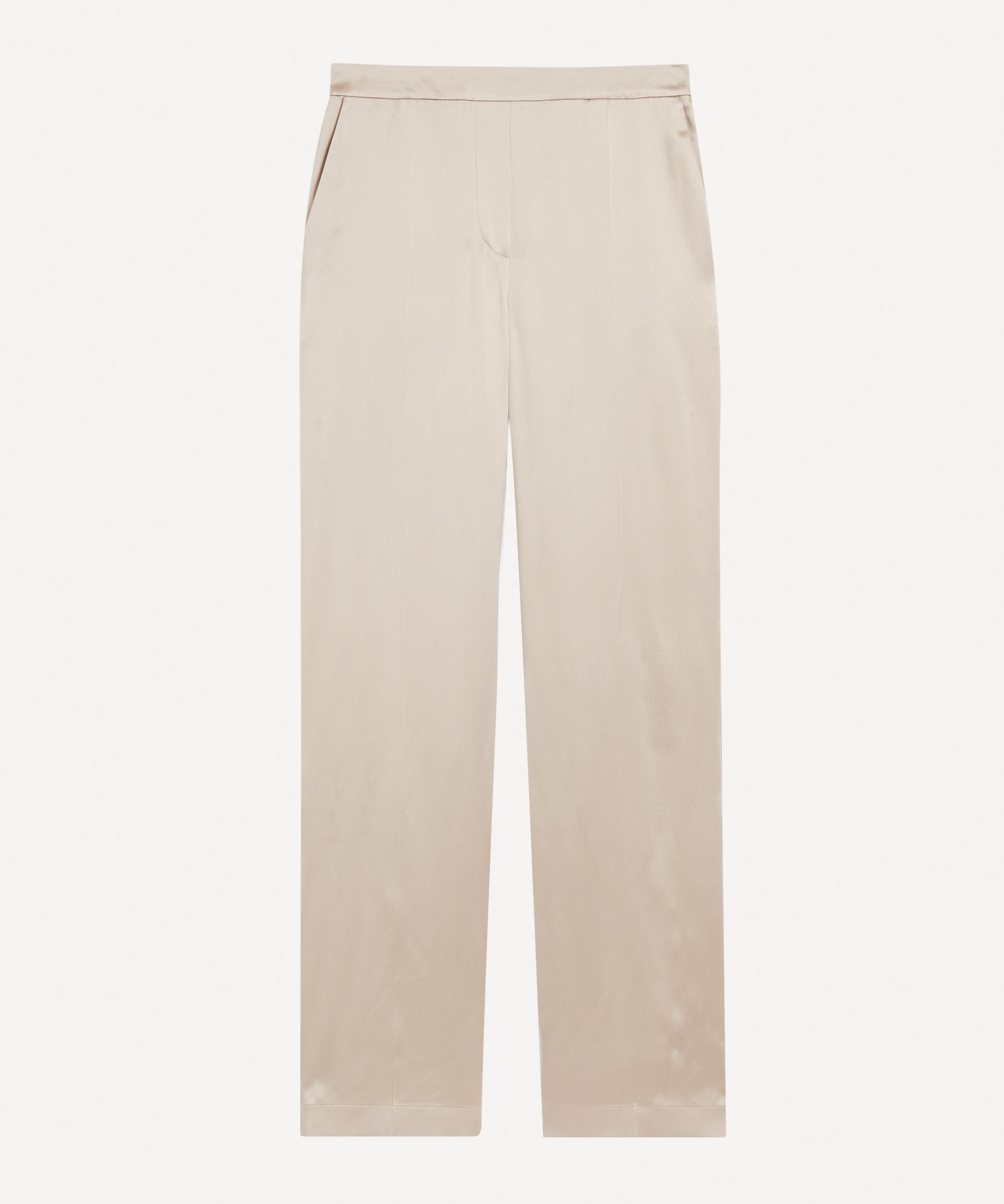 Silk Satin Tova Trousers in Multicolour