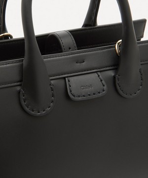 Chloé - Edith Medium Leather Tote Bag image number 3
