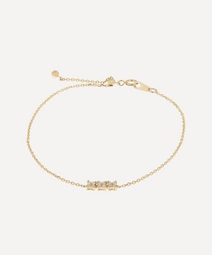 Anissa Kermiche - 14ct Gold Brontë Doré Horizontal Bracelet image number 0