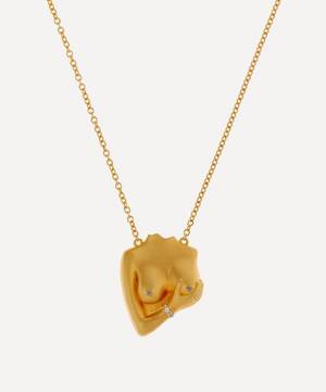 24ct Gold-Plated Solidarity Pendant Necklace