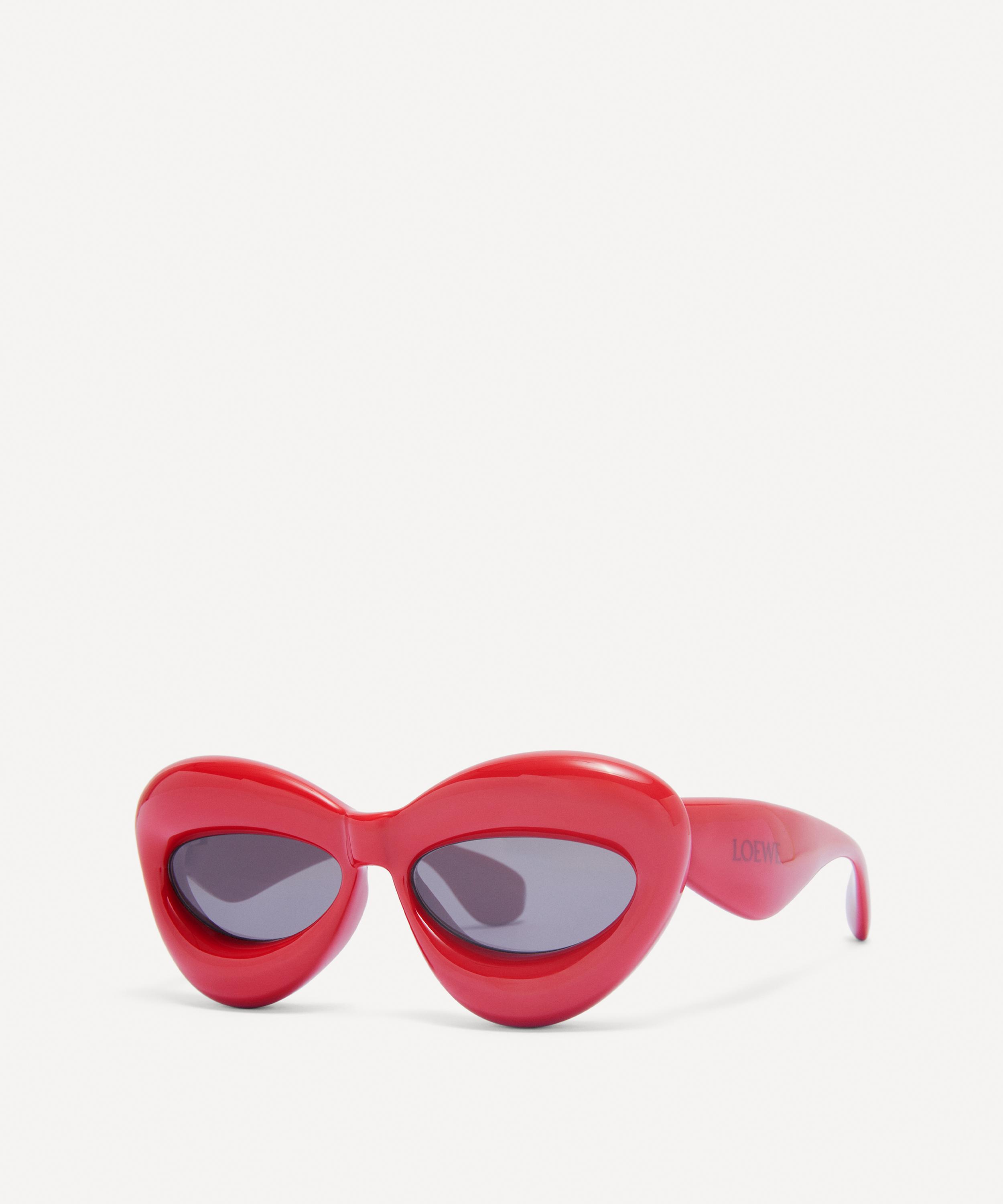 Loewe Inflated Pink Acetate Cat-Eye Sunglasses