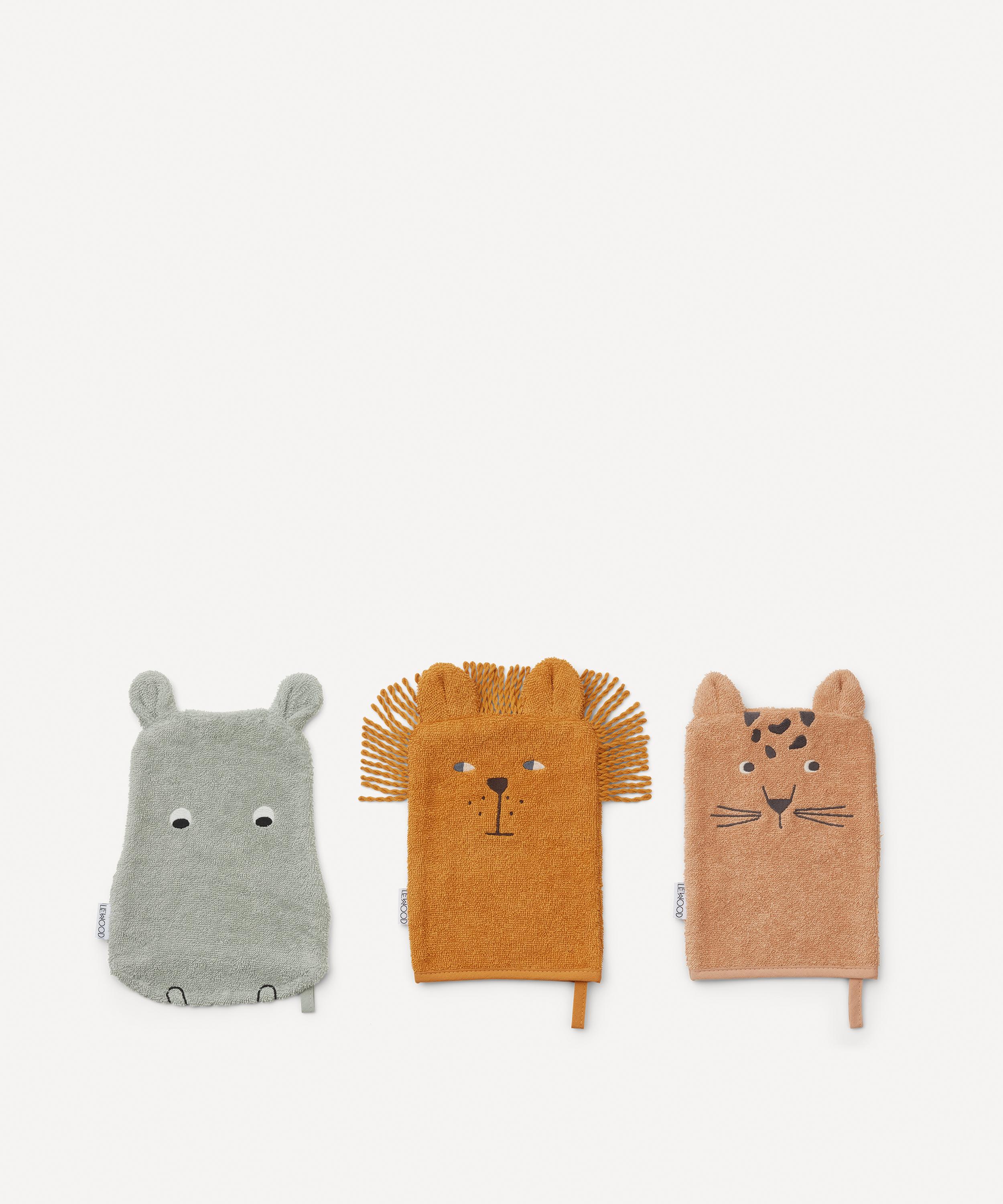 Liewood - Sylvester Washcloth Safari Mix Pack of Three image number 0