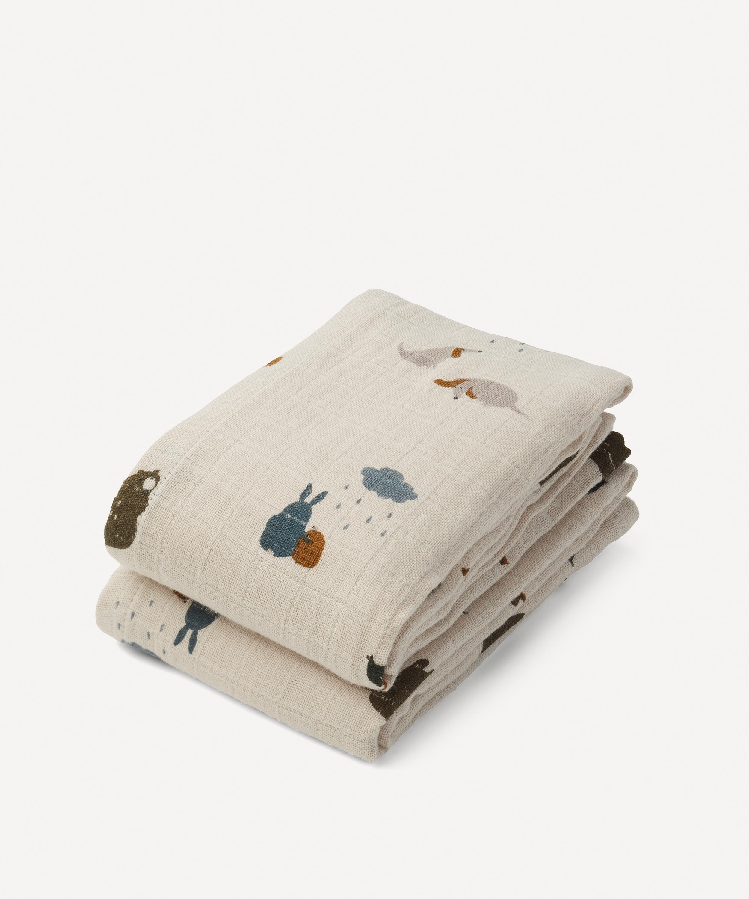 Liewood - Lewis Muslin Cloth Friendship Mix Pack of Two image number 0